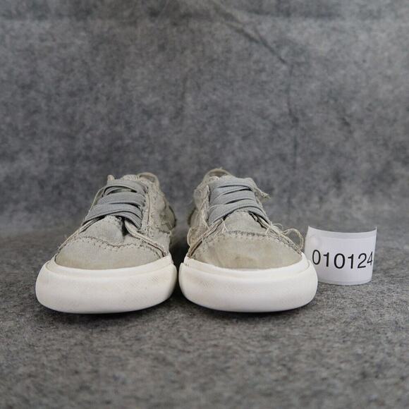 Blowfish Shoes Toddler 7 Sneakers Slip On Casual Canvas Distressed Gray Baby Kid - Picture 3 of 14